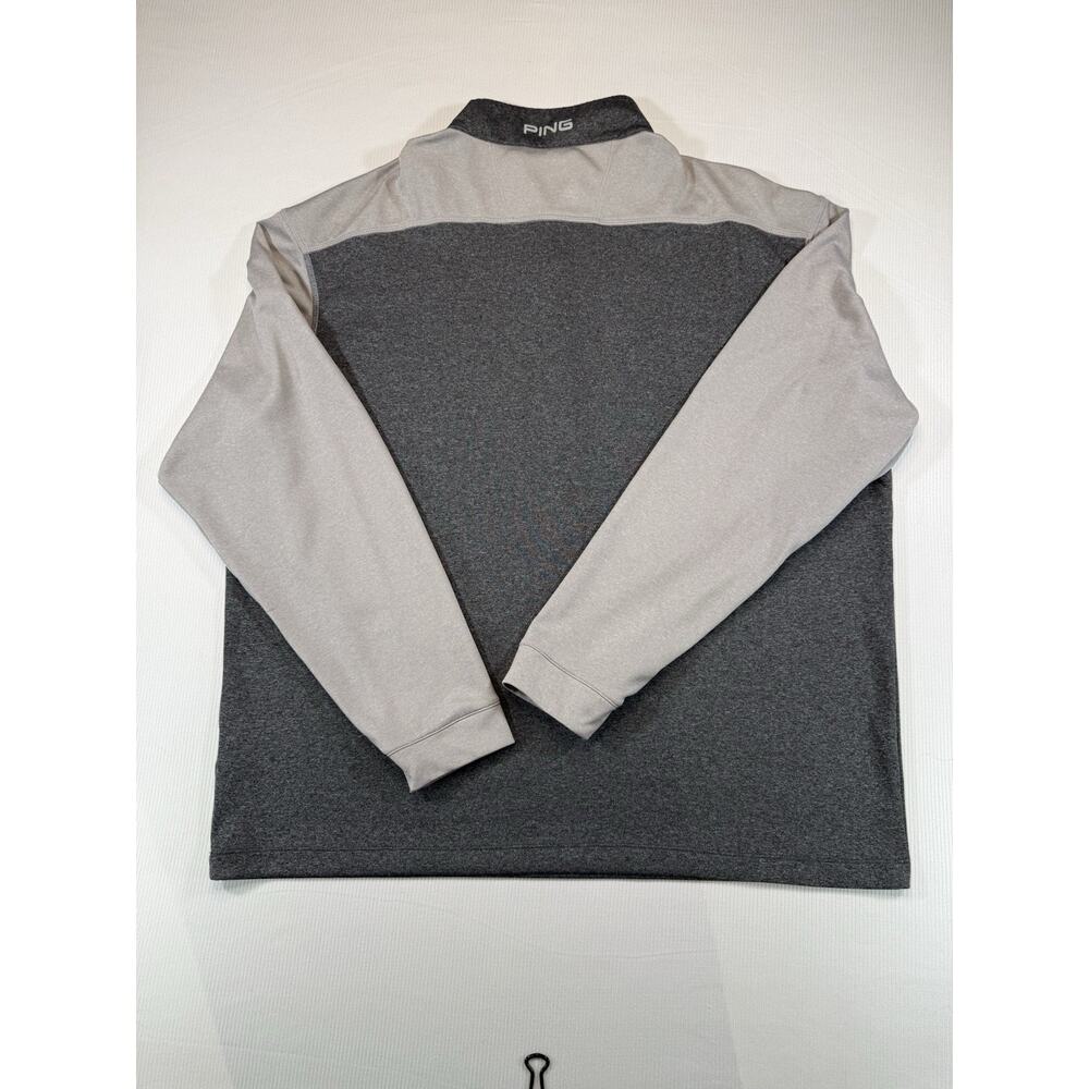Ping Sensorcool Quarter Zip Pullover Xl Gray Osu … - image 4